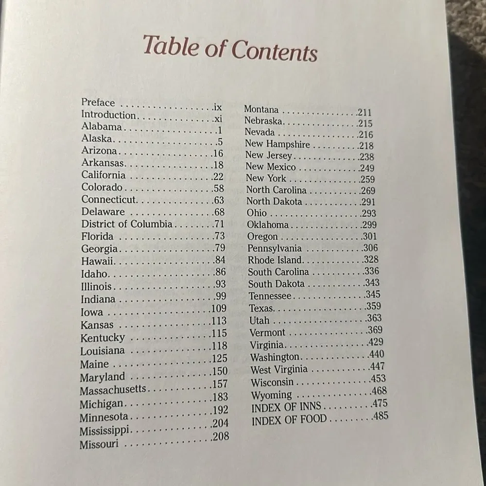 The American Country Inn and Bed & Breakfast COOKBOOK!